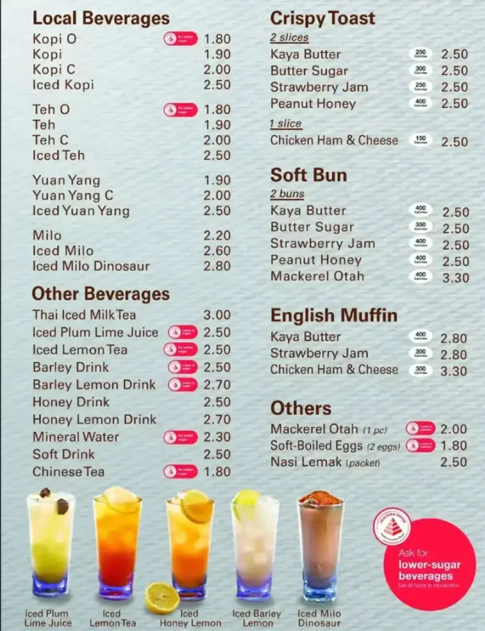 KAFFE & TOAST Menu