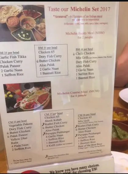 LAGNAA Menu