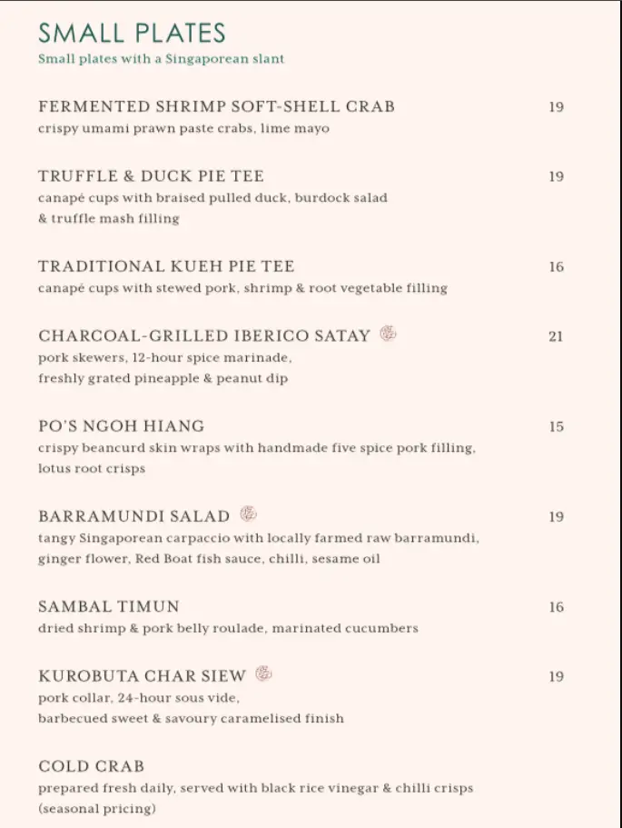 PO Menu